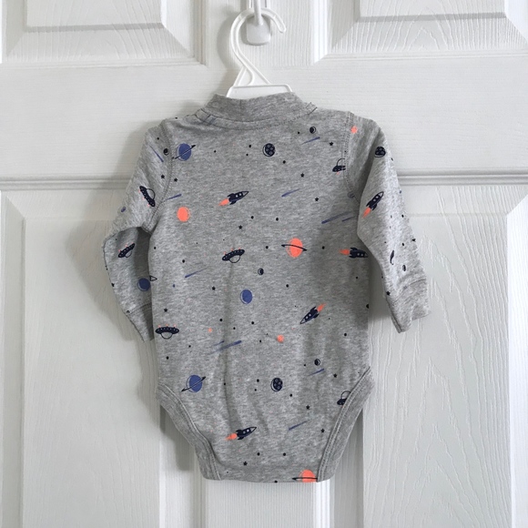 Carter's Space Theme Bodysuit Onesie - Picture 2 of 2